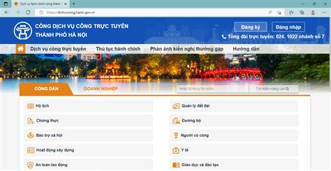Dịch vụ công trực tuyến tại Hà Nội: Tiện lợi và nhanh chóng